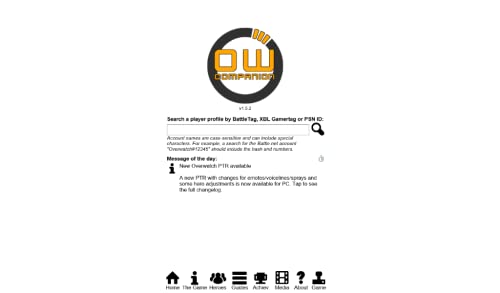 Companion for Overwatch