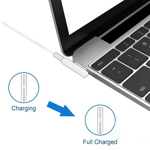 Compatible con el Cargador Mac Book Pro, Adaptador de Corriente del Cargador magnético con Punta en L-Tip 45 W / 60 W, Adecuado para MPro 13 Retina (2013 2014, principios de 2015) A1425 A1435 1502