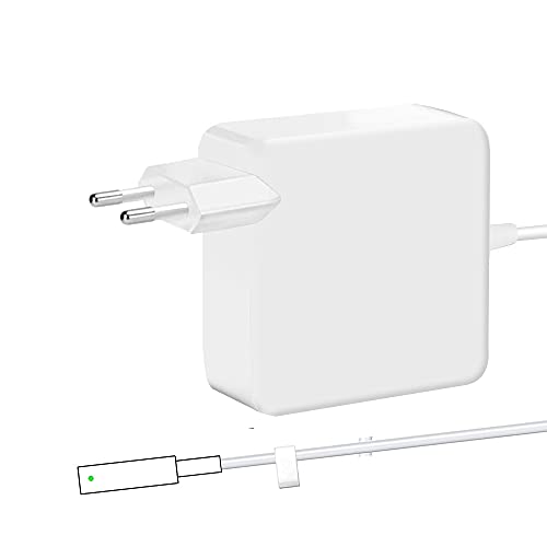 Compatible con el Cargador Mac Book Pro, Adaptador de Corriente del Cargador magnético con Punta en L-Tip 45 W / 60 W, Adecuado para MPro 13 Retina (2013 2014, principios de 2015) A1425 A1435 1502