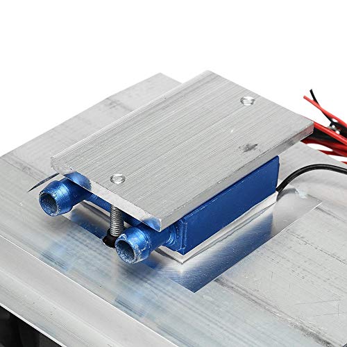 Componentes electrónicos manuales 120W Mini Fish Tank Chiller Semiconductor Refrigeración Película Refrigerador Chiller XD-2041 DC12V Para el enfriamiento del acuario del tanque de peces de 5 litros 1