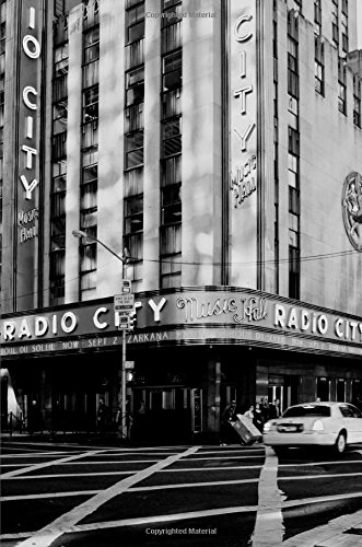 Composition Book: Radio City Music Hall: 140 Page 6x9 Composition Notebook Diary