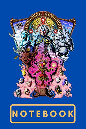 Composition: The Legend Of Zelda Twilight Princess Dark Link Notebook Wide Ruled 7.5 x 9.25 in, 100 pages book for girls, kids, school, students and teachers