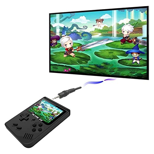 Consola retro portátil 8 bits con más de 160 juegos arcade que puede conectarse al televisor