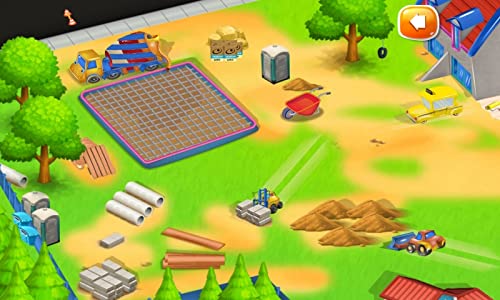Construir ciudades Juego niños : juego de construcción para niños - excavadoras, camiones grúa y para construir la ciudad ! GRATIS