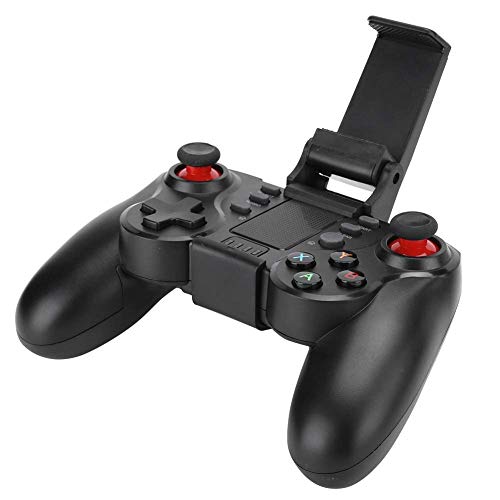Controlador de juegos móvil, Gamepad inalámbrico Bluetooth 4.0 con clip para teléfono, Controlador de juegos móvil con conexión directa Mango de juego, Joystick Gamepad para IOS/Android