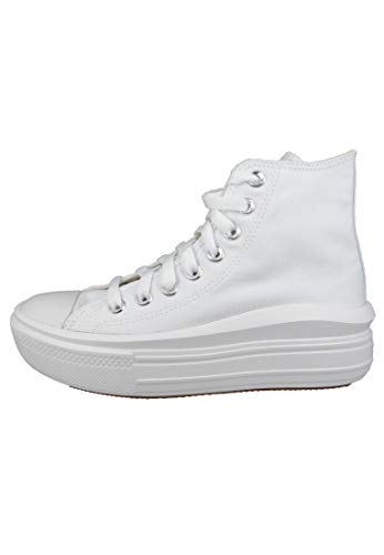 Converse Move Platform Hi Zapatillas Blancas para Mujer-UK 6 / EU 39