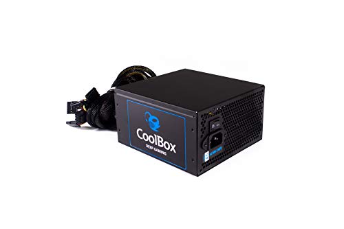 CoolBox DeepPower BR-800 Unidad de - Fuente de alimentación (800 W, 100-240 V, 50-60 Hz, 8 A, 4 A, Activo) Negro