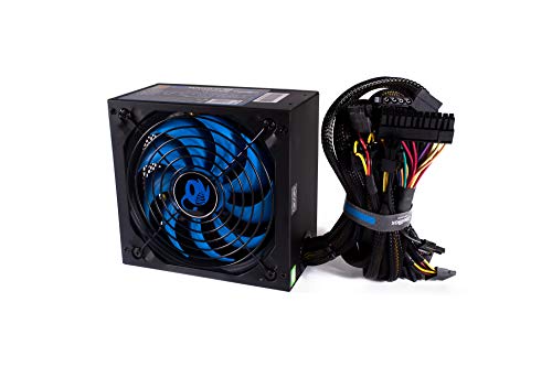 CoolBox DeepPower BR-800 Unidad de - Fuente de alimentación (800 W, 100-240 V, 50-60 Hz, 8 A, 4 A, Activo) Negro