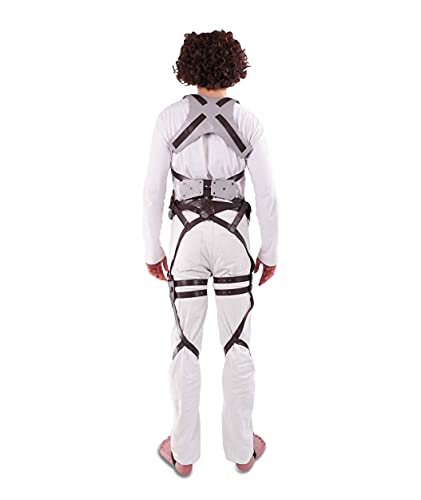 CoolChange Equipo de maniobras tridimensionales Cosplay | arnés del Cuerpo de Exploración para los Fan de Attack on Titan