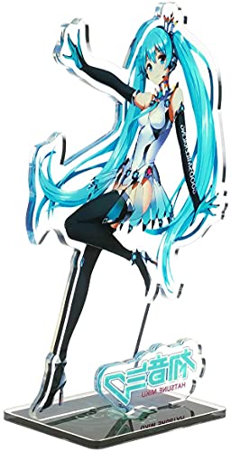 CoolChange Muñeco con Soporte de plástico de Miku Hatsune, Figura: Miku Hatsune