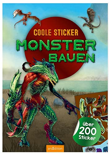 Coole Sticker - Monster bauen: Über 200 Stickern