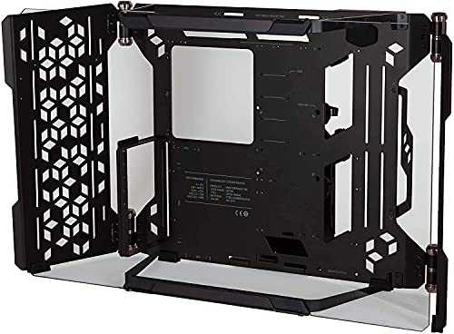Cooler Master MasterFrame 700 Caja de PC Diseño Abierto con Modo Test Bench, Bisagras de Fricción Variable, Compatibilidad Máxima de Hardware, Cristal Templado Panorámico y Montaje VESA Integrado