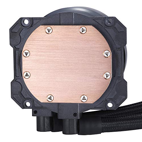 Cooler Master MasterLiquid ML280 Mirror Refrigerador Líquido CPU ARGB: Sistema Refrigeración Bomba de Agua AIO 3º Gen, Ventiladores SickleFlow V2 2x140mm, Radiador 280mm, Compatible Socket AMD e Intel