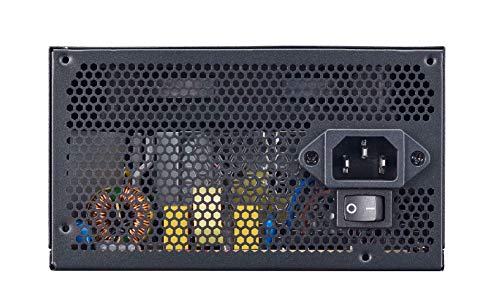 Cooler Master MWE 650 Bronze V2 - Fuente de Alimentación (PSU) EU, 80 PLUS Bronze, Ventilador HDB de 120 mm Termosensible, Circuito CC a CC + LLC con Raíl Único de +12V - 5 Años de Garantía