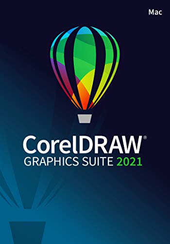 CorelDRAW Graphics Suite 2021 | Ilustración vectorial, diseño de páginas y edición de imágenes | 1 Dispositivo | 1 Usuario | Mac | Código de activación Mac enviado por email