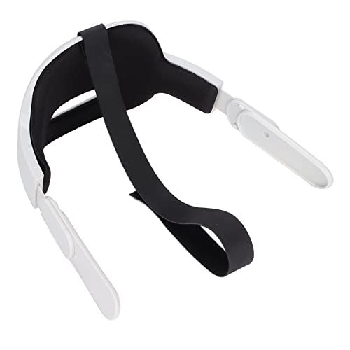 Correa para la Cabeza para los Auriculares Oculus VR Reemplazo para la Correa Elite Cómoda Correa Protectora para la Cabeza Diadema Ajustable Giratoria para los Auriculares Oculus Quest2 VR