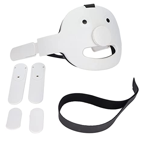 Correa para la Cabeza para los Auriculares Oculus VR Reemplazo para la Correa Elite Cómoda Correa Protectora para la Cabeza Diadema Ajustable Giratoria para los Auriculares Oculus Quest2 VR