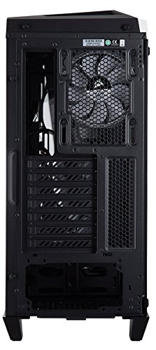 Corsair Carbide Spec-Omega RGB - Chasis semitorre para Juegos, con Cristal Templado, Color Blanco y Negro (CC-9011141-WW)
