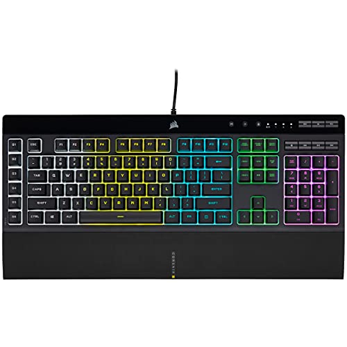 Corsair K55 RGB Pro Gaming Tastatur, RGB LED - Schwarz