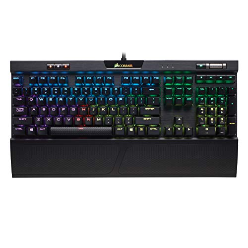 CORSAIR K70 RGB MK.2 Mechanical Gaming Keyboard - Cherry MX Red, NA