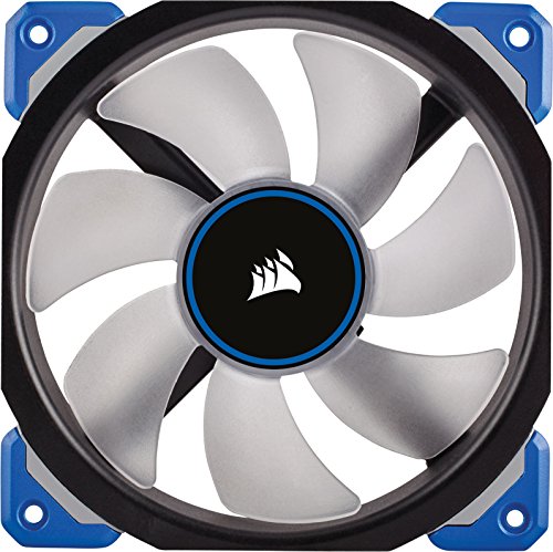 Corsair ML120 PRO Ventilador de PC (120 mm, Levitación Magnética, iluminación LED Azul) Paquete Soltero