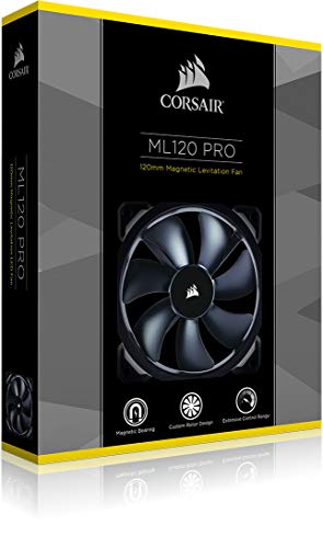 Corsair ML120 PRO Ventilador de PC (120 mm, Levitación Magnética) Paquete Soltero
