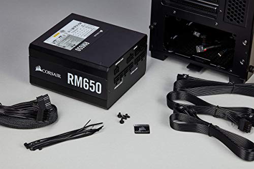 Corsair RM650 unidad de - Fuente de alimentación (650 W, 100 - 240 V, 47 - 63 Hz, 5 - 10 A, 130 W, 648 W)