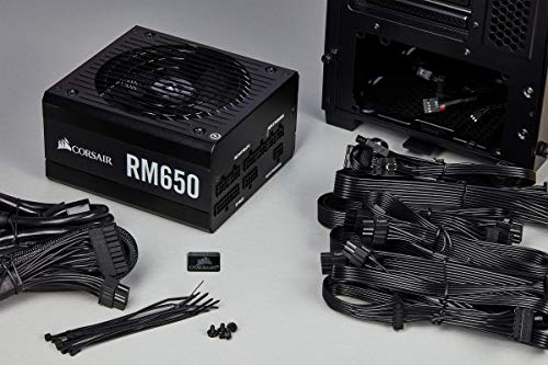 Corsair RM650 unidad de - Fuente de alimentación (650 W, 100 - 240 V, 47 - 63 Hz, 5 - 10 A, 130 W, 648 W)