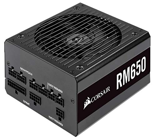 Corsair RM650 unidad de - Fuente de alimentación (650 W, 100 - 240 V, 47 - 63 Hz, 5 - 10 A, 130 W, 648 W)