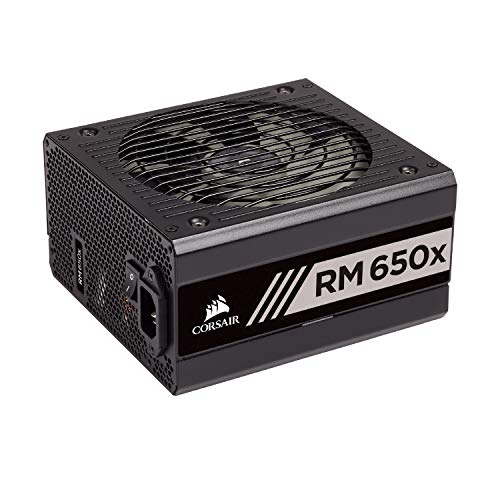 Corsair RM650x unidad de - Fuente de alimentación (650 W, PC, ATX, 80 PLUS Gold, 50 °C, ATX12V v2.4 and EPS 2.92 standards)