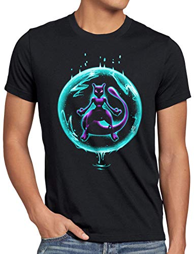 CottonCloud Legendary Psychic Camiseta para Hombre T-Shirt Monster spiel Online, Talla:S