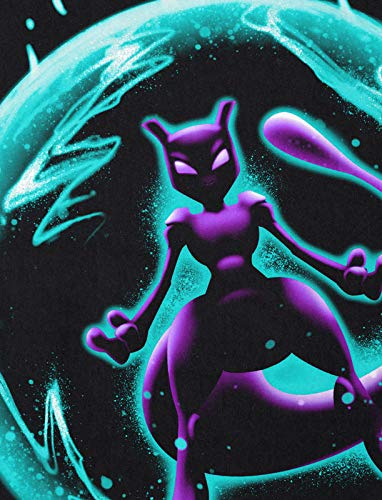 CottonCloud Legendary Psychic Camiseta para Niños T-Shirt Monster spiel Online, Talla:164