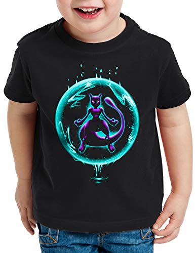 CottonCloud Legendary Psychic Camiseta para Niños T-Shirt Monster spiel Online, Talla:164