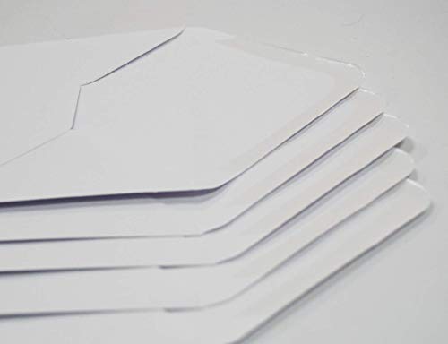 Craft UK 863 Paquete de 25 sobres y tarjetas de 8 x 8 pulgadas - Blanco