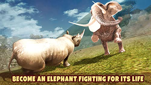 Crazy Elephant Rampage | Animal Fighting War: Battle Duel Monsters Games