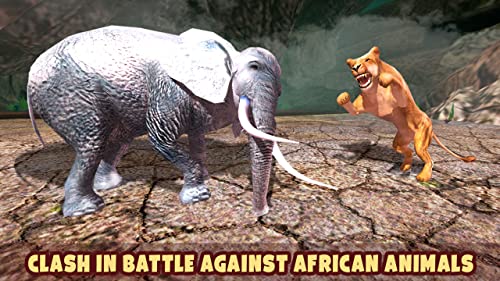 Crazy Elephant Rampage | Animal Fighting War: Battle Duel Monsters Games