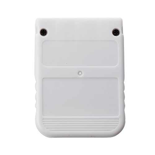 Creely Blanco 1 MB 1MB Memory Card Stick para 1 juego PS1 PSX