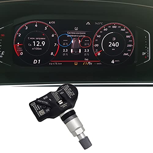 Creely de Monitoreo de Sensor de PresióN de NeumáTicos TPMS 5Q0907275B 433MHZ para - RS3 Bentayga - Beetle
