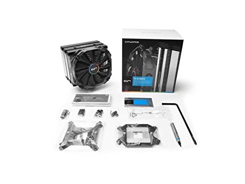 Cryorig MICOCR-H5-ULTIMAT - Ventilador de CPU para Intel (76 CFM, 19~23 dBA, 700~1300 RPM) Negro