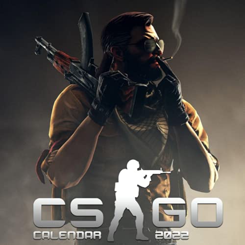 CS GO Calendar 2022-2023: CS GO Calendar 2022 - OFFICIAL Games calendar 2022 18 months- Planner Gifts boys girls kids and all Fans BIG SIZE 17''x11''(Kalendar Calendario Calendrier).