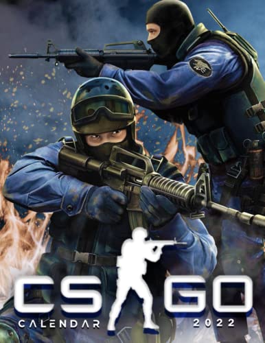 CS GO: OFFICIAL 2022 Calendar - Video Game calendar 2022 - CS GO -18 monthly 2022-2023 Calendar - Planner Gifts for boys girls kids and all Fans ... games Kalendar Calendario Calendrier)