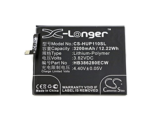 CS-HUP110SL Batería 3200mAh Compatible con [Huawei] Honor 9, Honor 9 Premium Edition, Honor 9 Premium Edition Dual SIM, P10, P10 Premium Edition, P10 Premium Edition Dual SIM, P10 Standard Edition, S