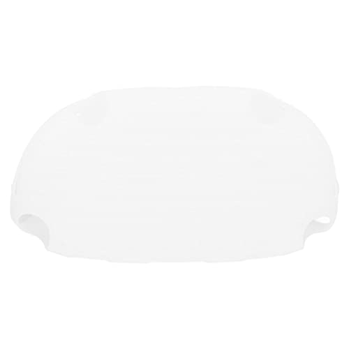 Cubierta Facial de Silicona VR para Oculus Quest 2, Gafas VR Cubierta Protectora de Silicona a Prueba de Arañazos Y Resistencia a los Golpes Cubierta Protectora de Auriculares VR(Color Transparente)
