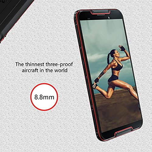 CUBOT Quest 4G IP68 Móvil Libre Smartphone Robusto Android 9.0 4GB+64GB 5.5 Pulgadas Android Dual SIM Quad-Core Dual Cámara 12Mp 4000mAh Botón Personaliado NFC Type-C Negro (Reacondicionado)