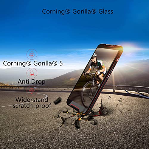 CUBOT Quest 4G IP68 Móvil Libre Smartphone Robusto Android 9.0 4GB+64GB 5.5 Pulgadas Android Dual SIM Quad-Core Dual Cámara 12Mp 4000mAh Botón Personaliado NFC Type-C Negro (Reacondicionado)