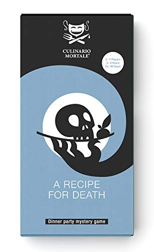 Culinario Mortale A Recipe For Death – Murder Mystery Party Game for 5-7 Players