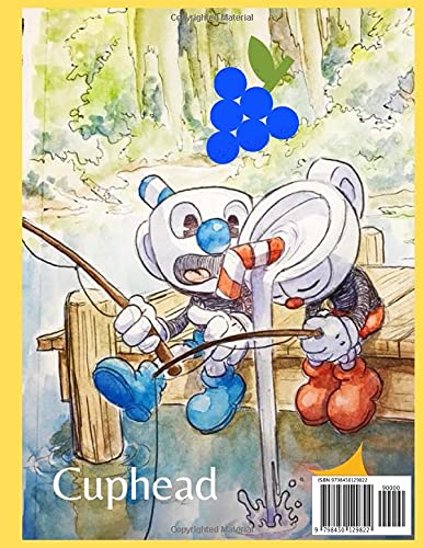 Cuphead: Coloring book for adults and kids contains high quality images