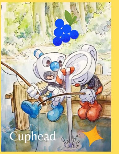 Cuphead: Coloring book for adults and kids contains high quality images