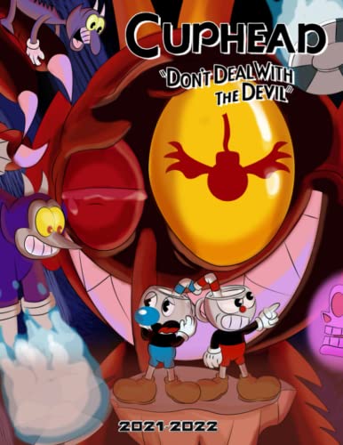 Cuphead Don't Deal With the Devil 2022 Calendar: Video Game 16-Month Monthly Planner | Classroom, Home, Office Supplies