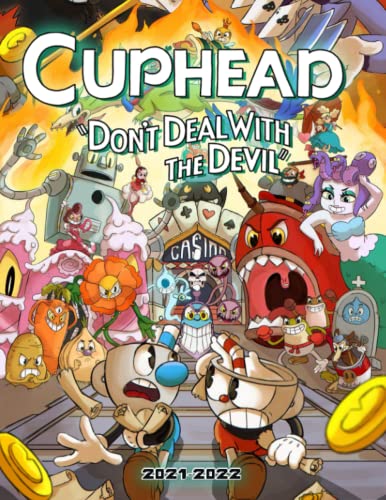 Cuphead Don't Deal With the Devil 2022 Calendar: Video Game 16-Month Monthly Planner | Classroom, Home, Office Supplies